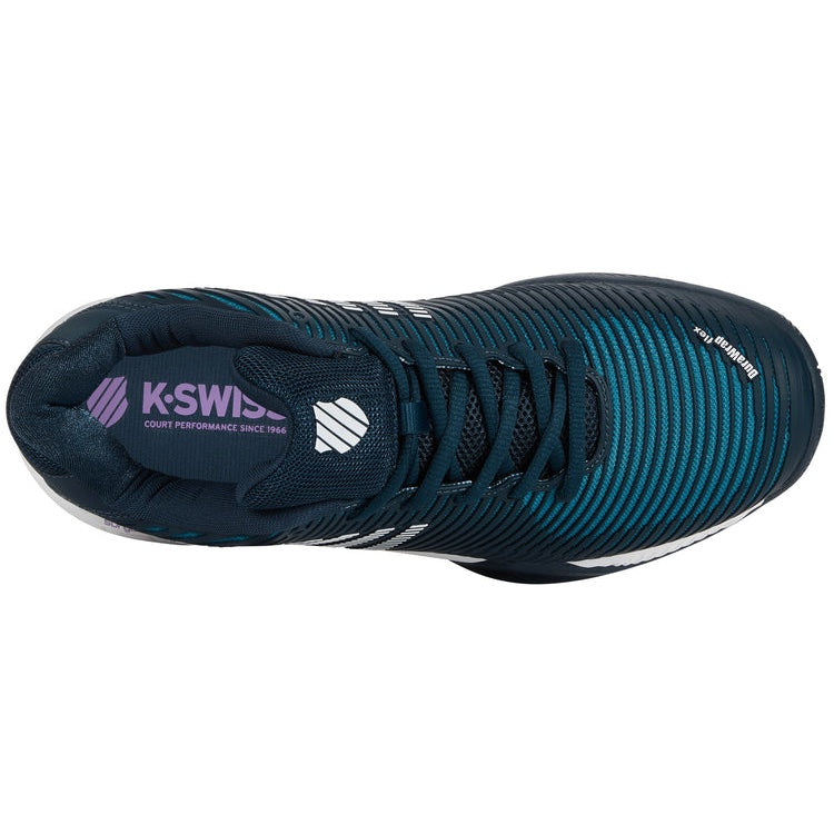 K-Swiss Hypercourt Express 2 Wide men's tennis shoes - Pond/White 6806-434