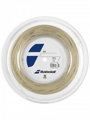 Babolat Xcel Premium tennis string reel natural color - VuTennis