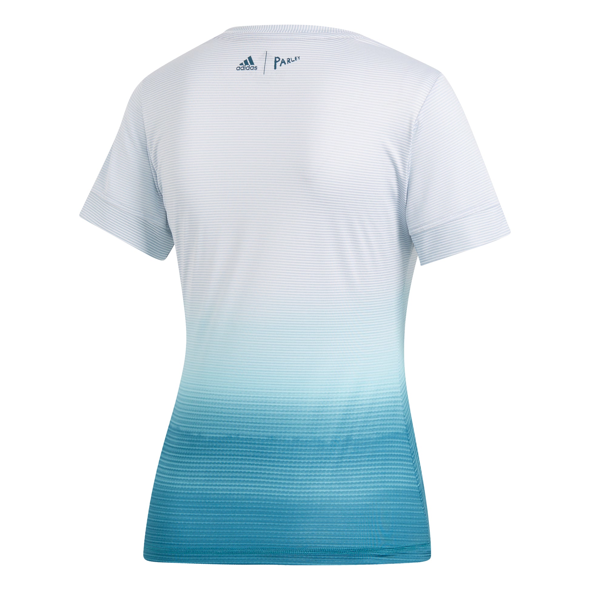 adidas Women's T-shirt - Parley White/Blue DP0270 - VuTennis