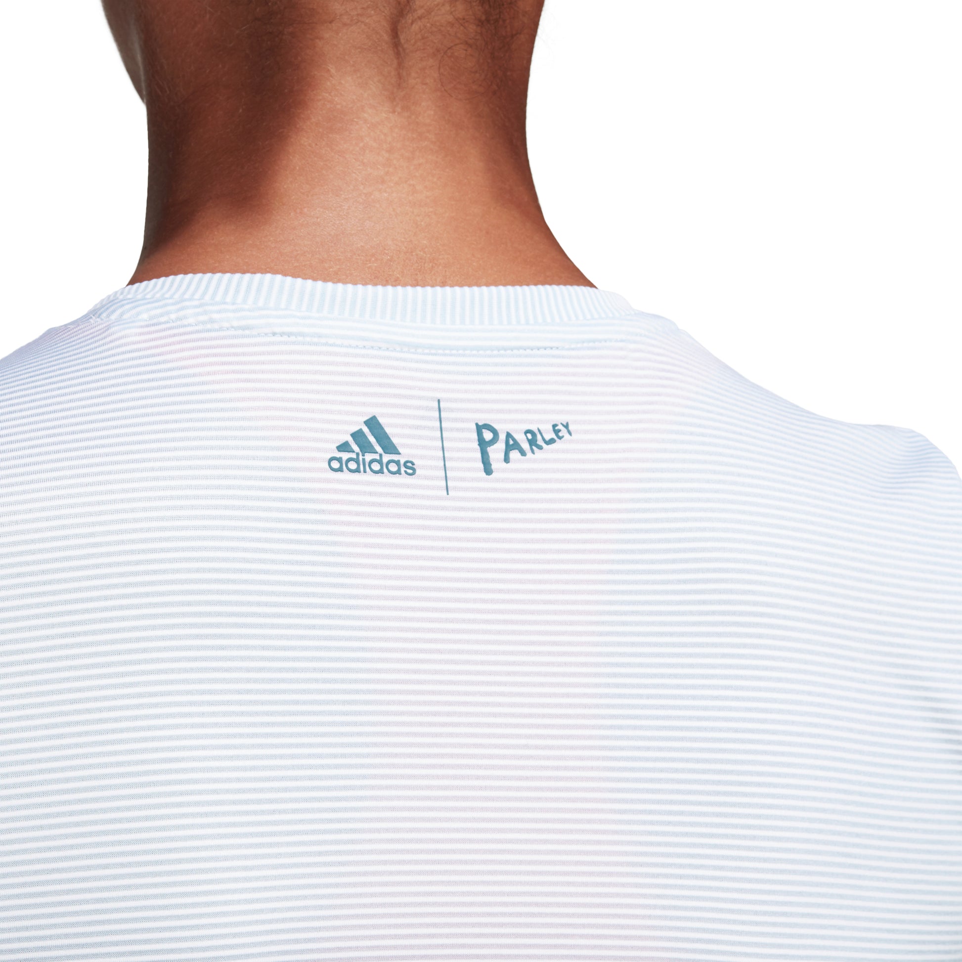 adidas Women's T-shirt - Parley White/Blue DP0270 - VuTennis