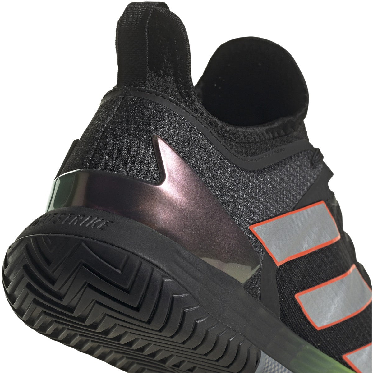 adidas Adizero Ubersonic 4 men tennis shoes - Black/Silver/Red GY3999