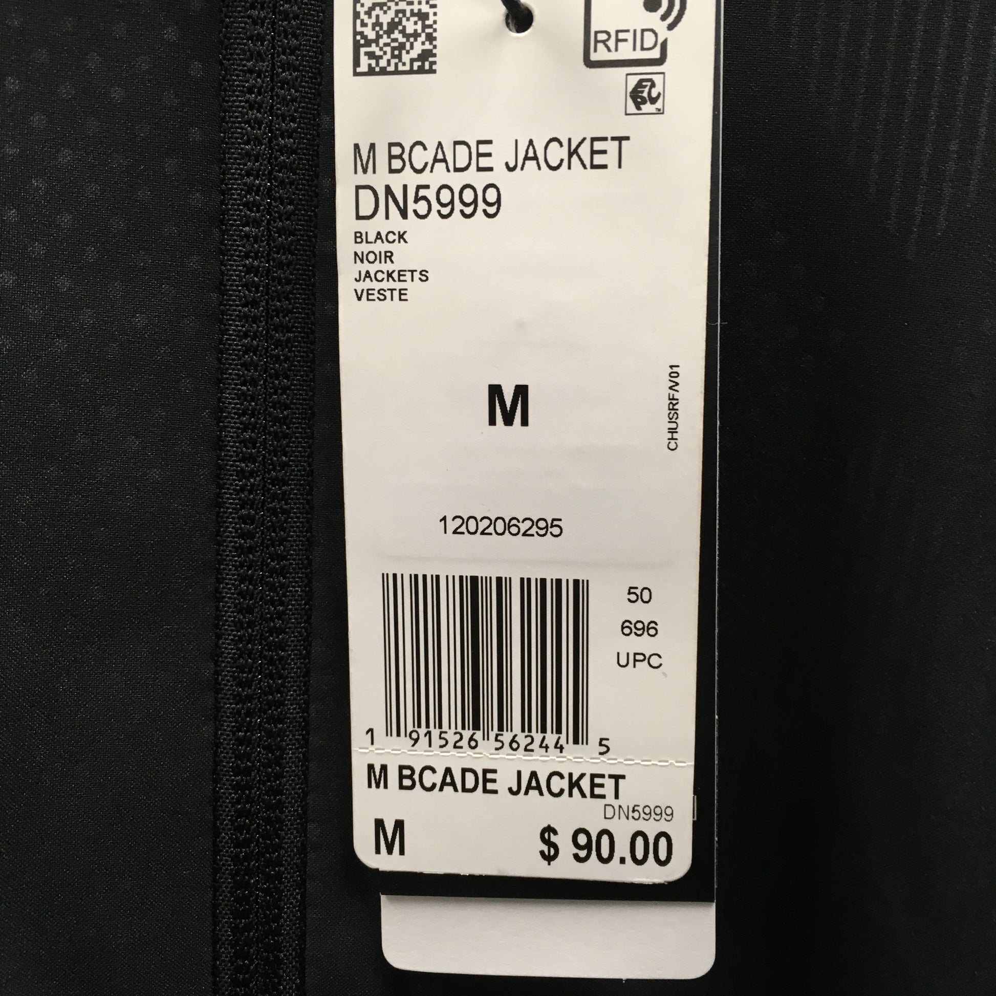adidas Men's Jacket Barricade - Black DN5999 - VuTennis