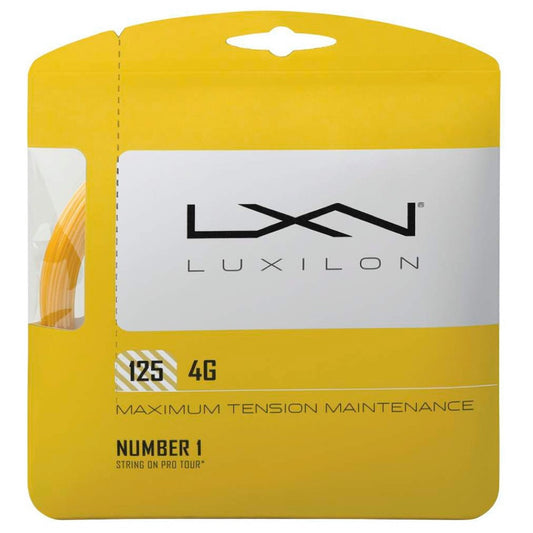 Luxilon 4G 125 130 tennis string - VuTennis