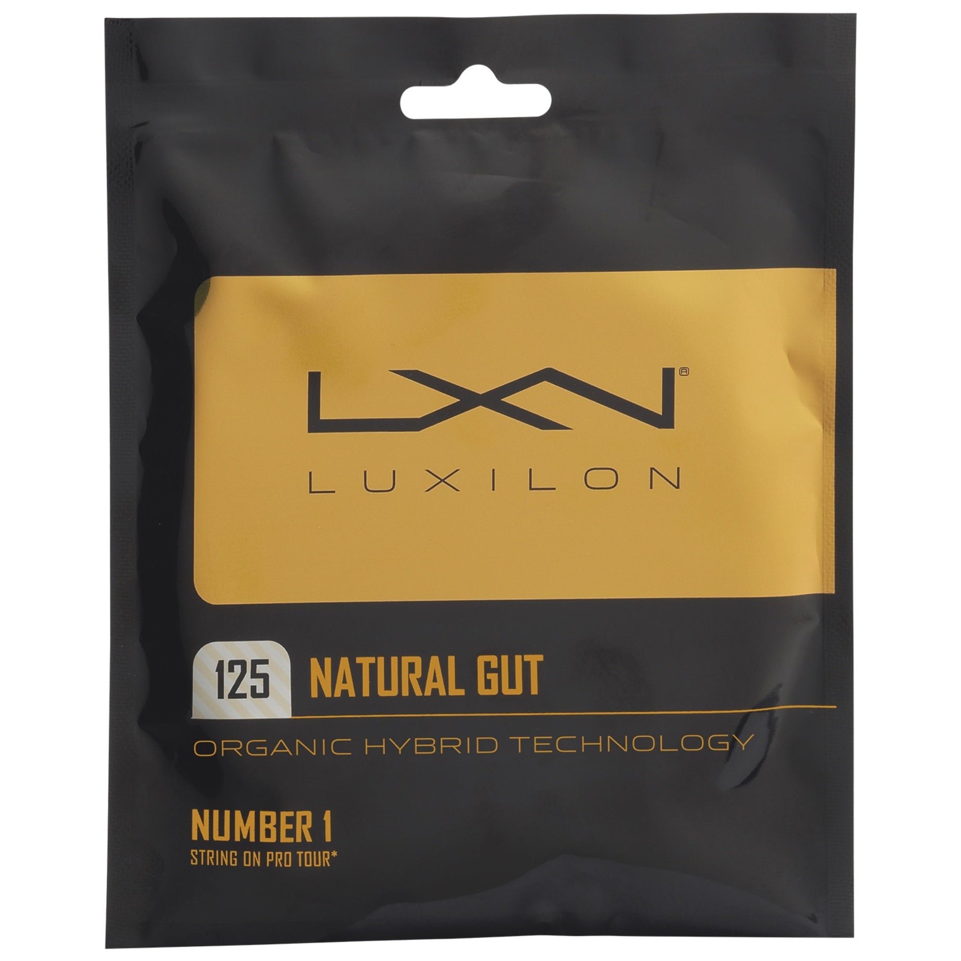 Luxilon Natural Gut tennis string set - VuTennis