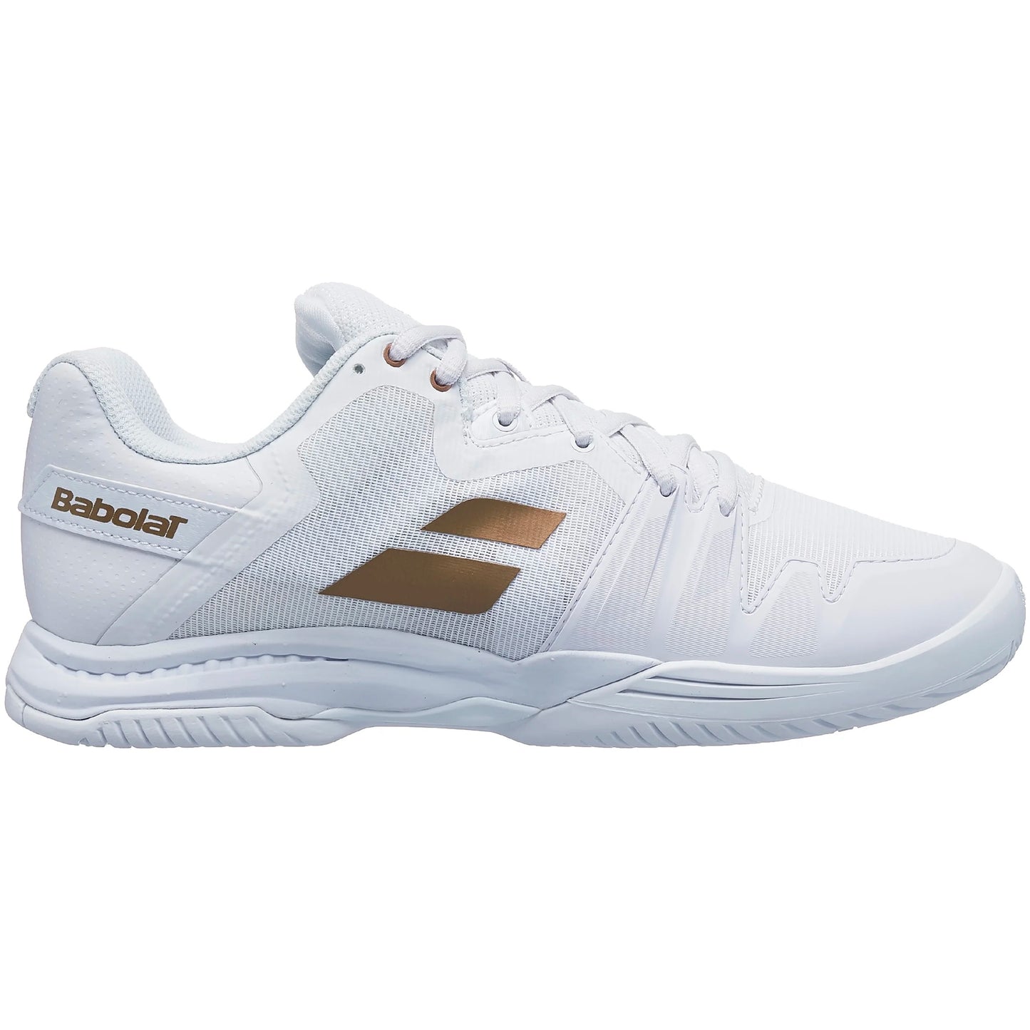 Babolat SFX3 AC Wimbledon men tennis shoes - White/Gold