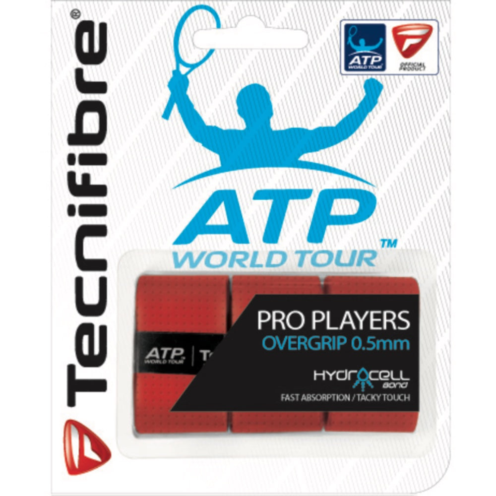 Tecnifibre Pro Players 3-pack tennis overgrip - VuTennis