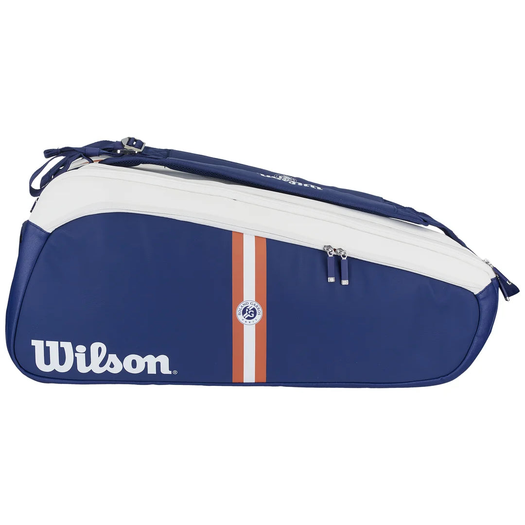 Super Tour 9 Pack Wilson x Roland-Garros Bag - Marine