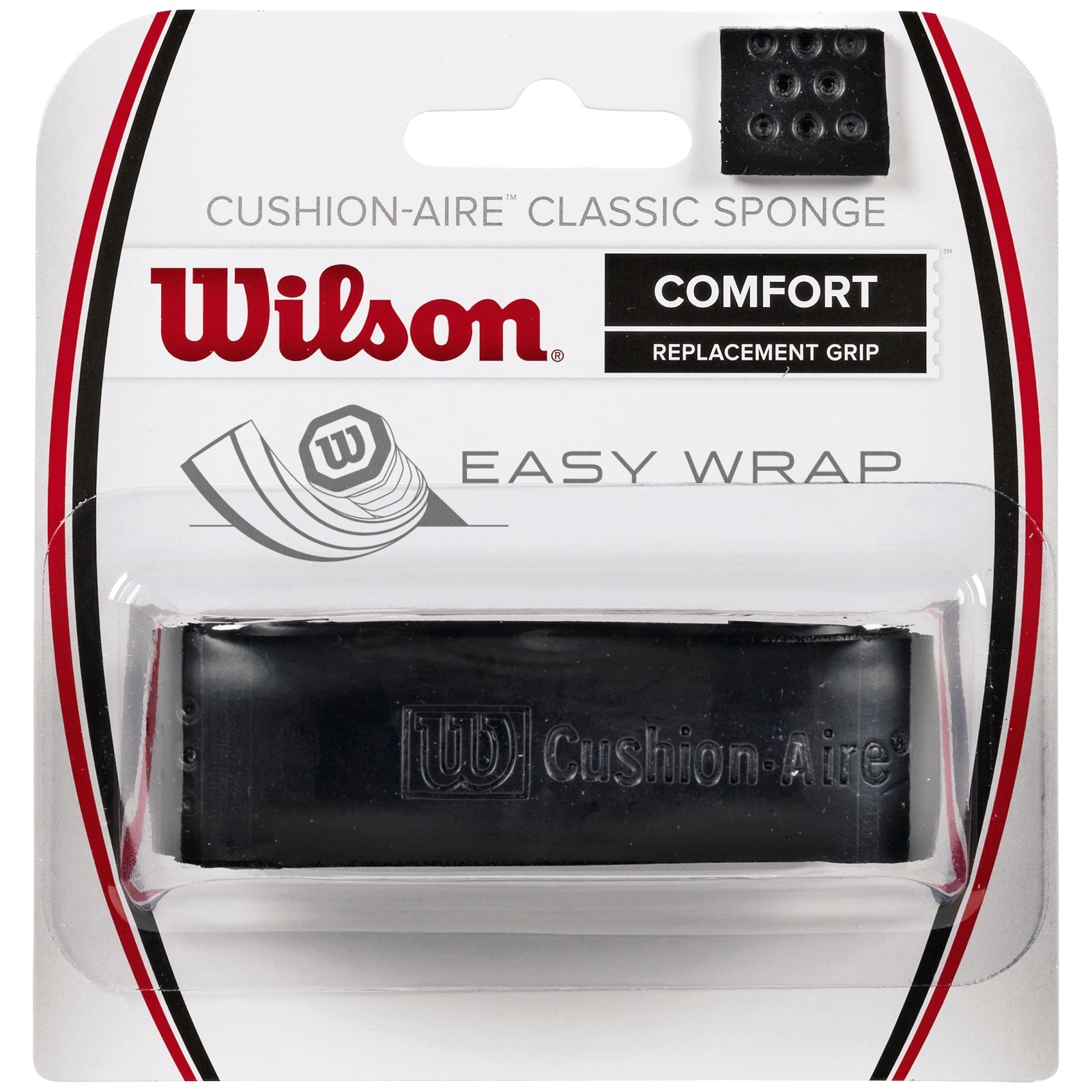 Wilson Cushion Aire Classic Sponge tennis replacement grip - VuTennis
