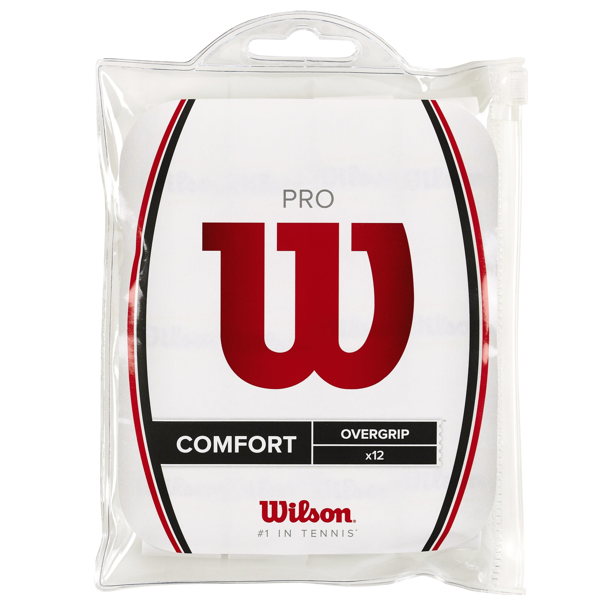 Wilson Pro White 12-pack tennis overgrip - VuTennis