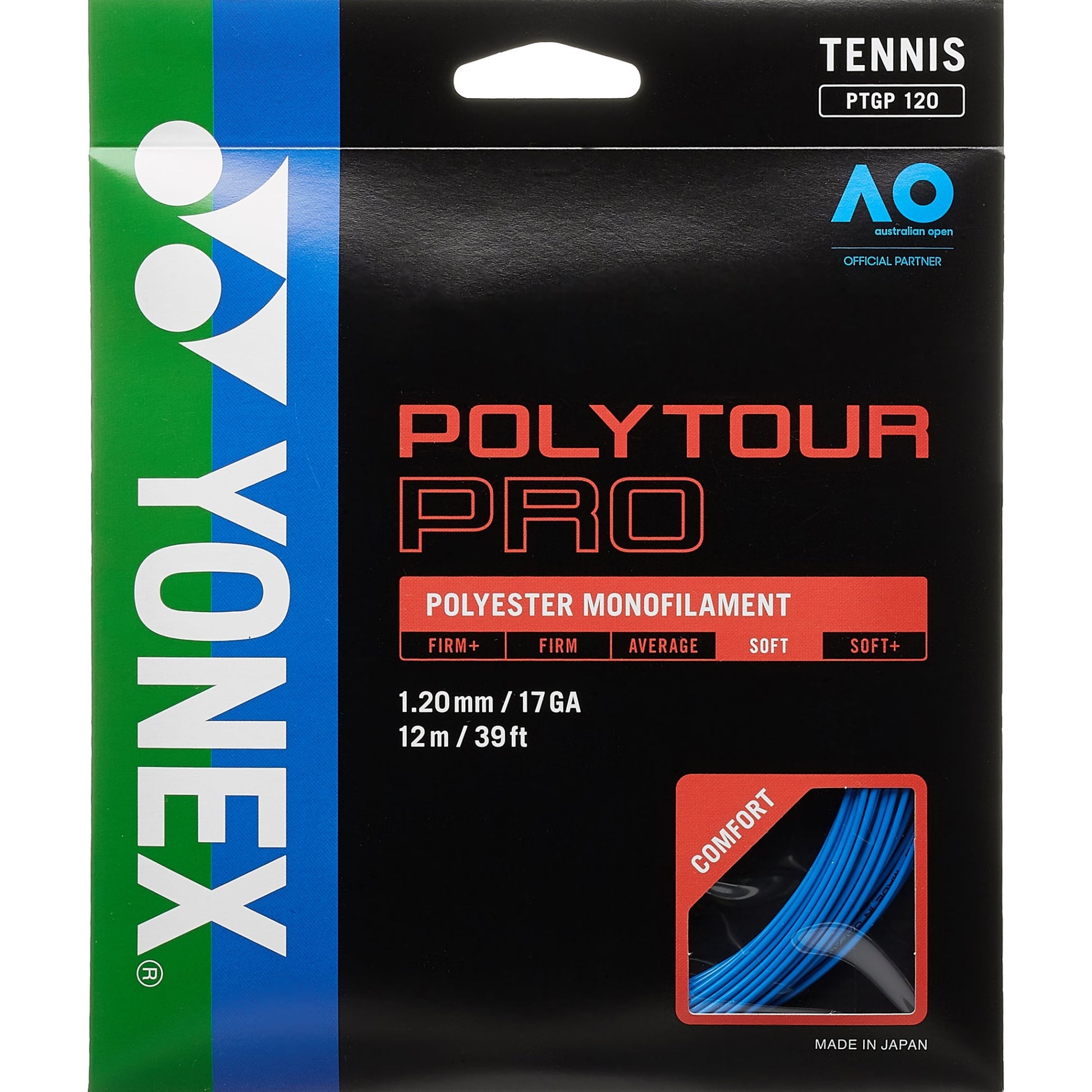 Yonex Poly Tour Pro Blue tennis string - VuTennis
