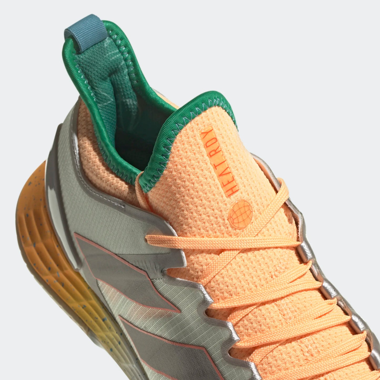 adidas Adizero Ubersonic 4 men tennis shoes - Taumet/Orange HQ8389