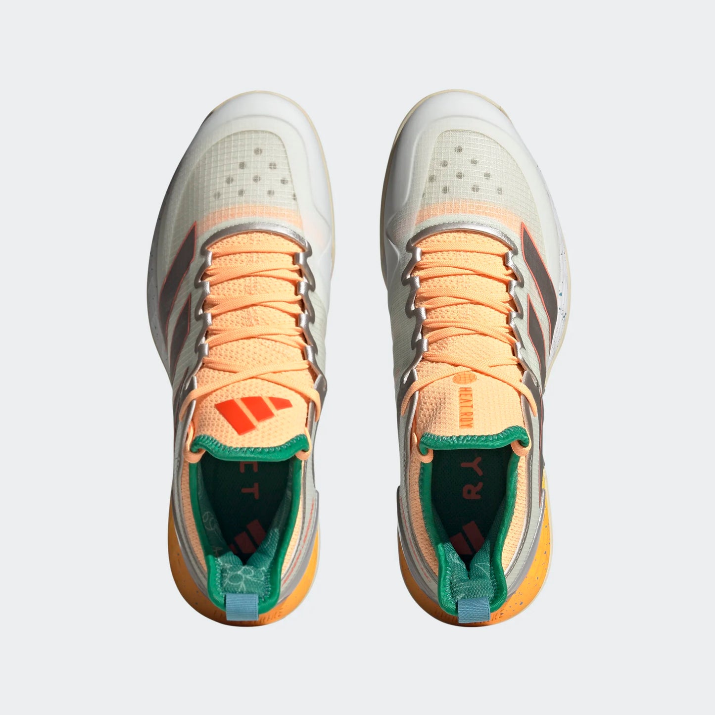 adidas Adizero Ubersonic 4 men tennis shoes - Taumet/Orange HQ8389